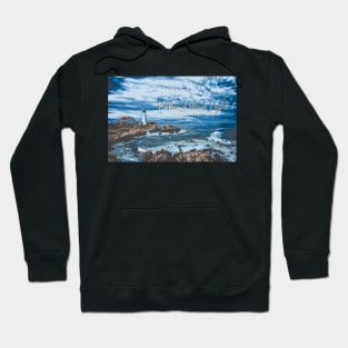 Portland Head Light, Maine Hoodie